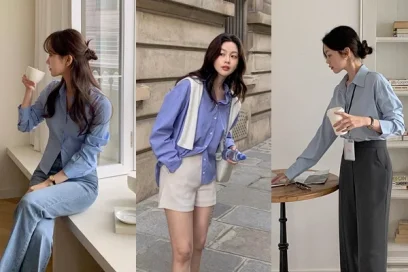 5 cách phối đồ màu xanh đang làm mưa làm gió hè 2024