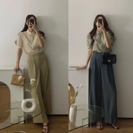 5 công thức diện sơ mi cộc tay trẻ trung tới công sở