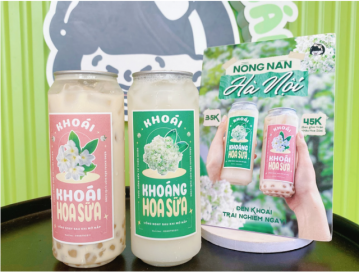 Sự thật bất ngờ về loại thức uống độc lạ “ trà sữa hoa sữa” hot trend gần đây